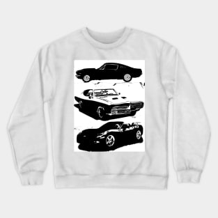 Muscle car stack attack Tshirt Crewneck Sweatshirt